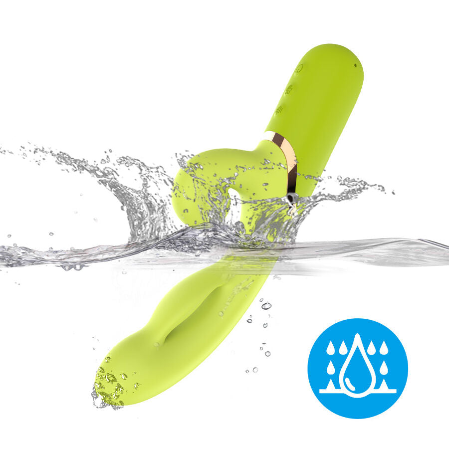 Vibromasseur gonflable point A vert intense