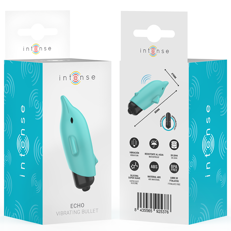 Balle Echo Blue Dolphin – Plaisir Nomade Bleu