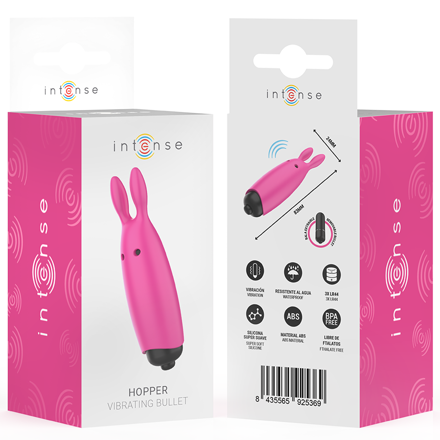 Bullet Hopper Pink – Vibromasseur Nomade