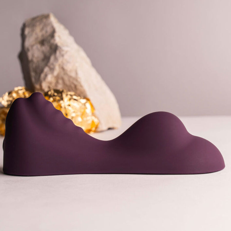Vibromasseur assis Ruby Glow violet