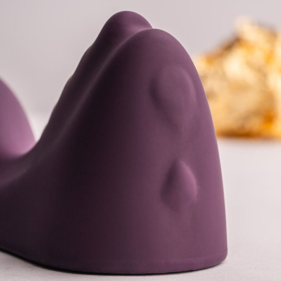 Vibromasseur assis Ruby Glow violet