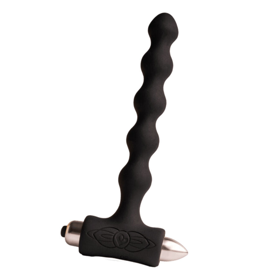 Plug anal perlé Pearls noir