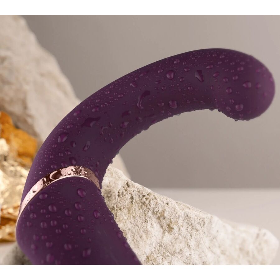 Vibromasseur double Gemini violet
