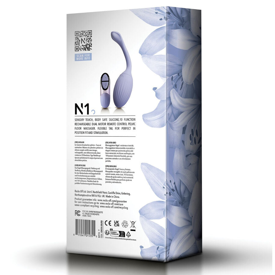 Masseur pelvien Niya avec télécommande