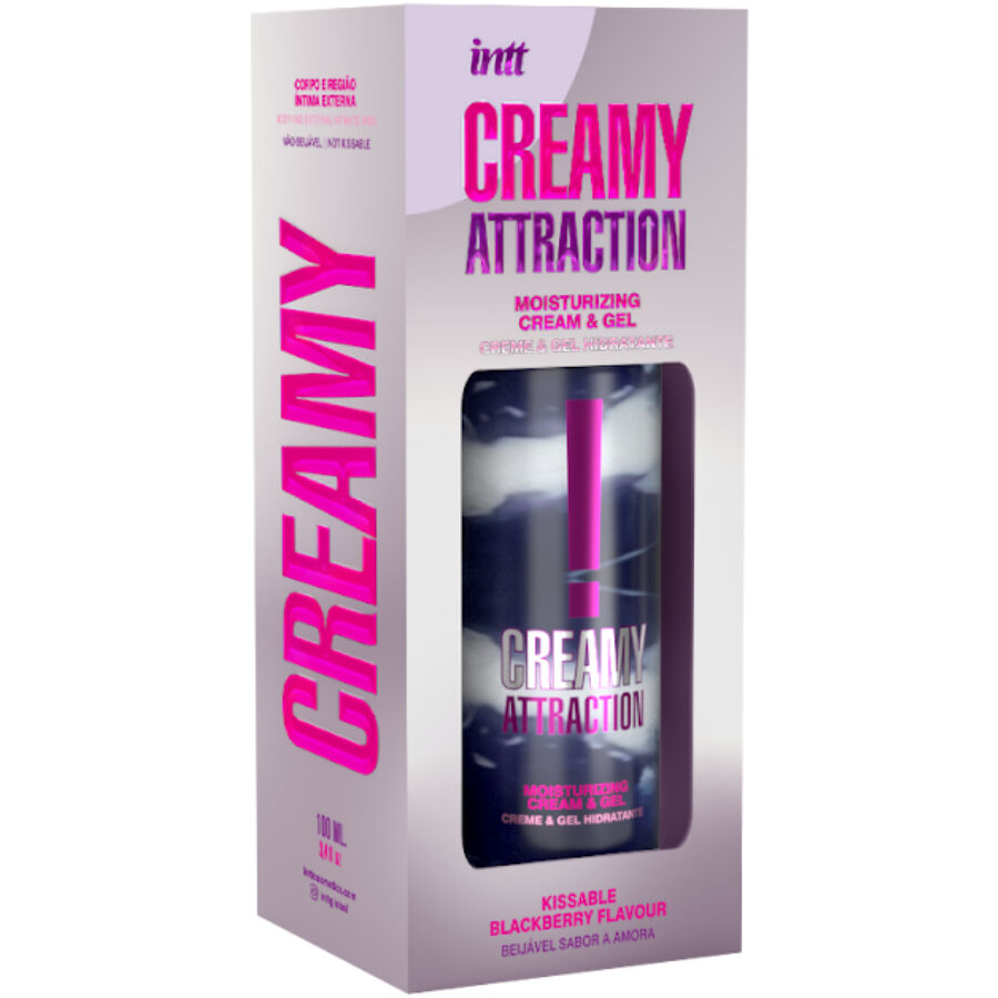 Crème-gel saveur mûre – Soin embrassable 100 ml