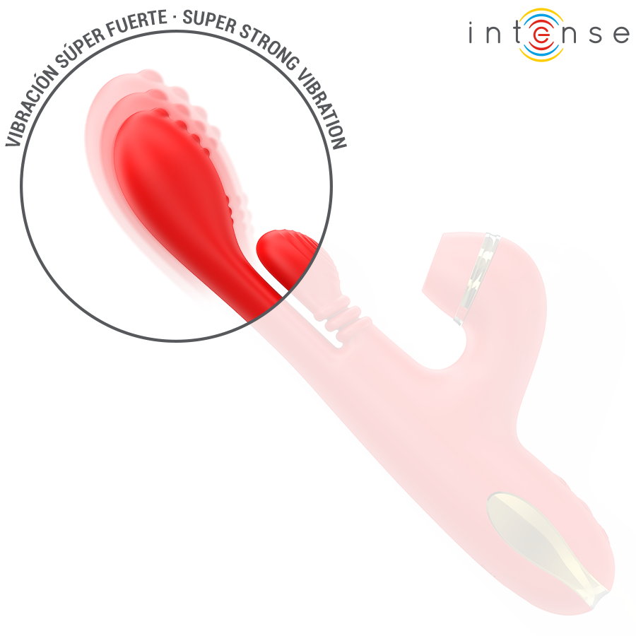 Stimulateur Clitoris Katy 4 Têtes Interchangeables