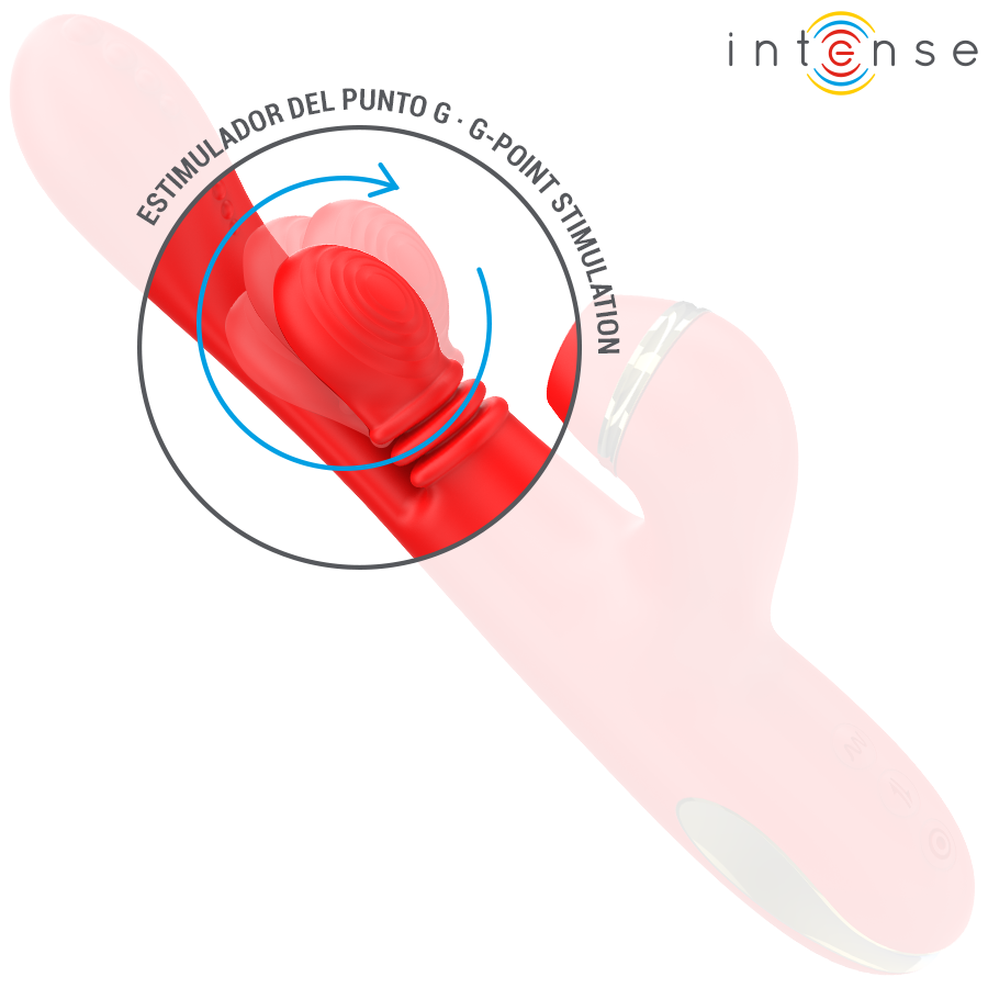 Stimulateur Clitoris Katy 4 Têtes Interchangeables