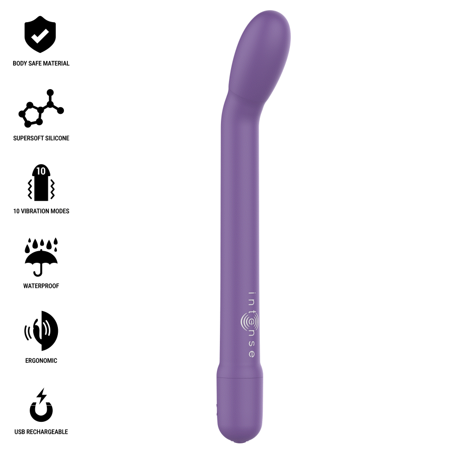 Stimulateur Point G Bleu – Plaisir Intense Rechargeable