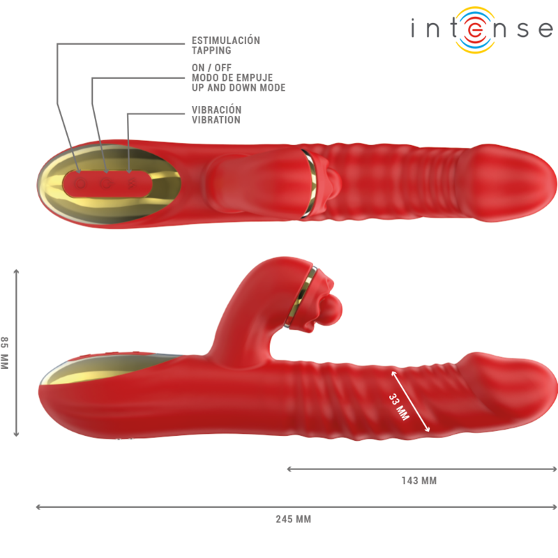 Vibromasseur Thalia – Vibrations & Poussées