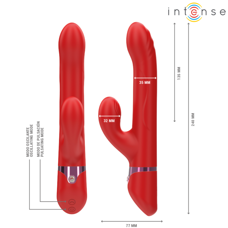 Vibromasseur Lele Rotatif – Plaisir Multiforme