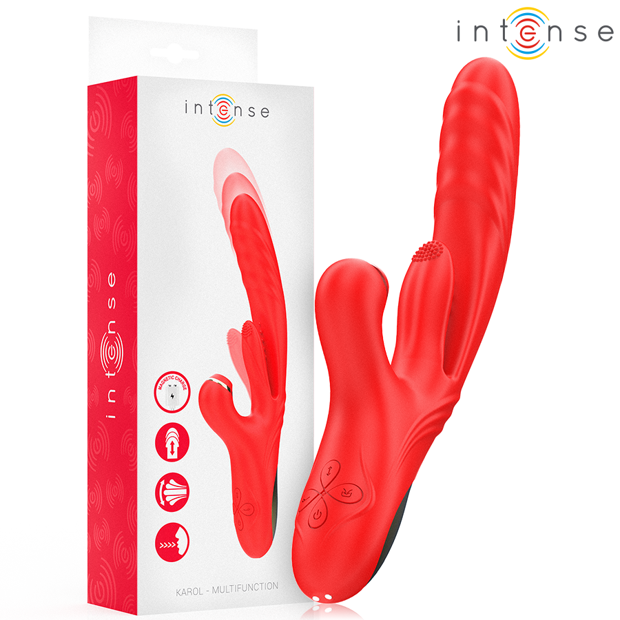 Vibromasseur Karol – Poussée & Succion Intenses