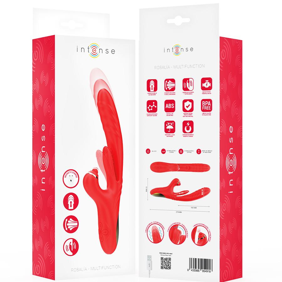 Vibromasseur Rosalia 3 en 1 – Plaisir Ultime