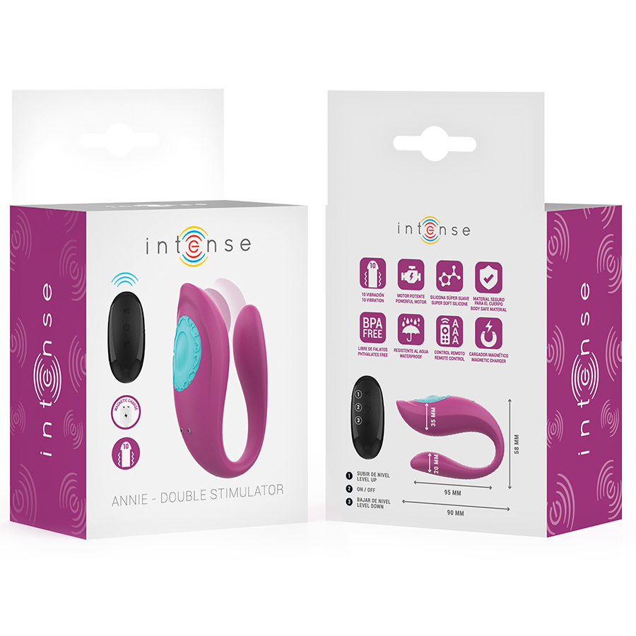 Vibromasseur en U Annie – Stimulation Polyvalente