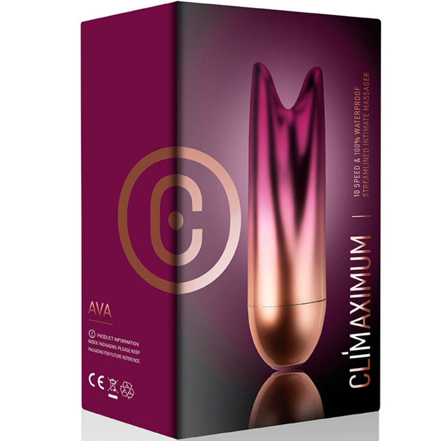 Ava – Vibromasseur double bullet 10 vitesses précis