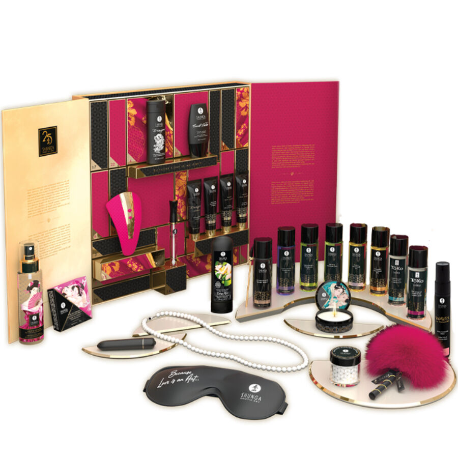 Calendrier Luxe 25 Ans de Plaisirs Sensuels