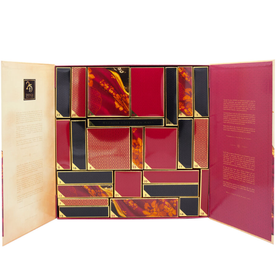 Calendrier Luxe 25 Ans de Plaisirs Sensuels