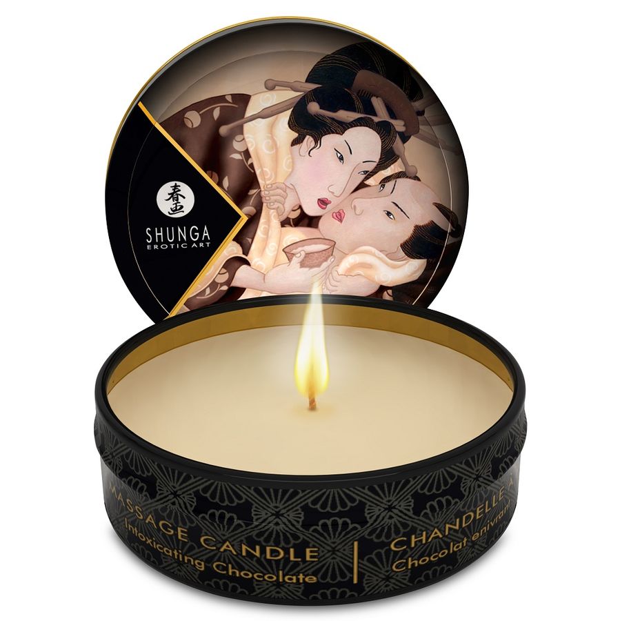 Bougie de Massage Mini Caress au Chocolat 30 ml