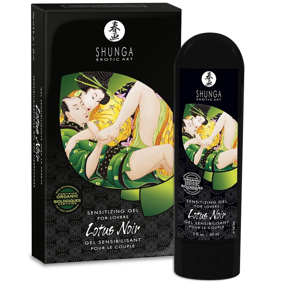 Crème sensibilisante Lotus Noir Shunga 60 ml