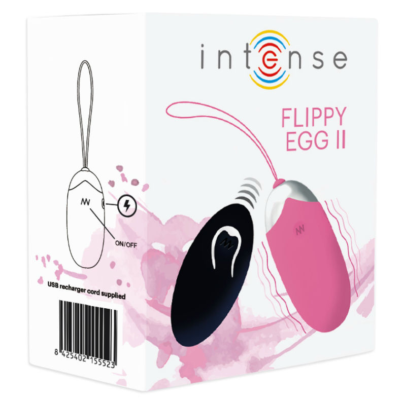 Œuf vibrant télécommandé Intense Flippy II