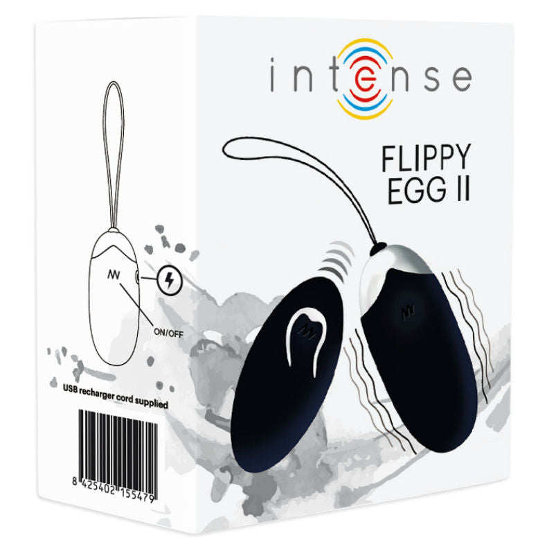 Œuf Vibrant Flippy II avec Télécommande