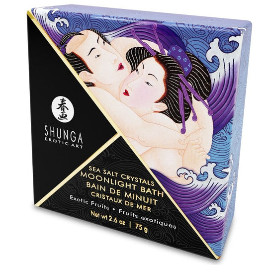 Sels de Bain Shunga Goût Violet Exotique 75 g