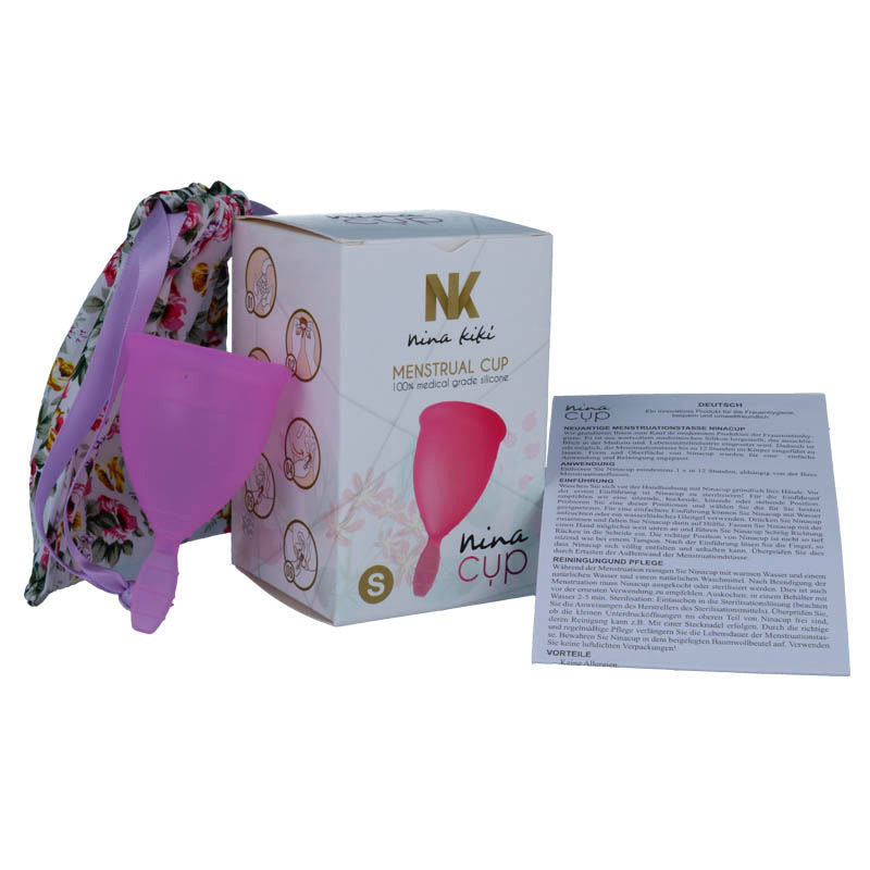 Coupe menstruelle violette Nina Taille S