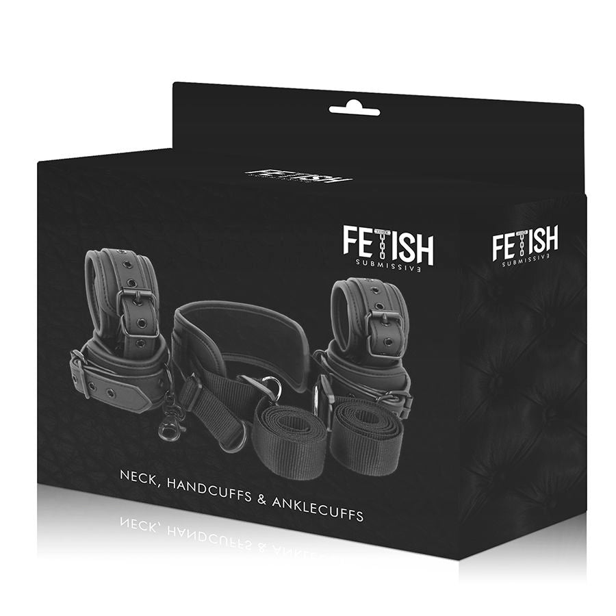 Position Maître avec Menottes Fetish Submissive