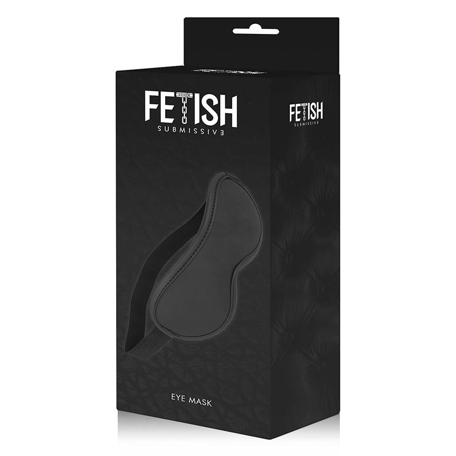 Masque BDSM en cuir végan Fetish Submissive
