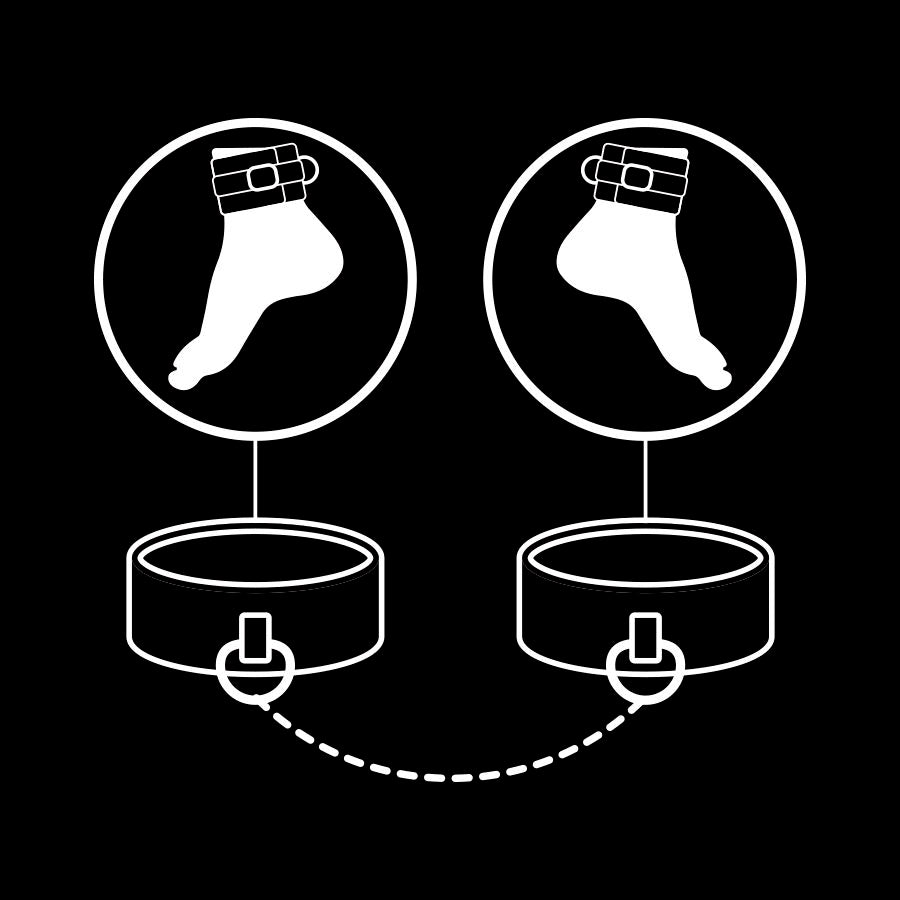 Menottes BDSM en Cuir Vegan et Néoprène