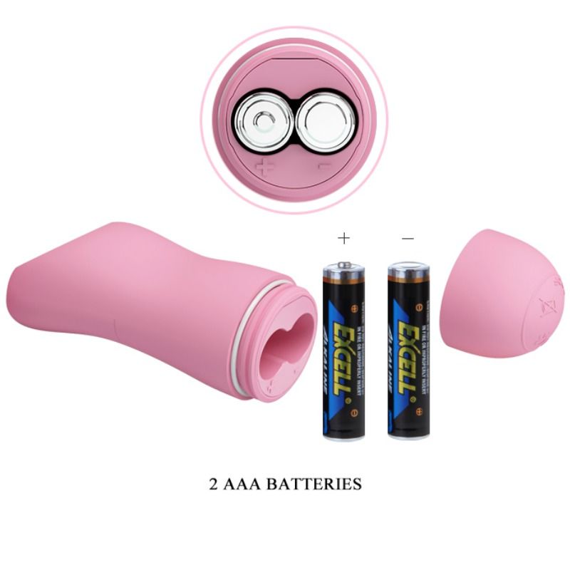 Pinces à Tétons Vibrantes avec Électrochoques - Baile