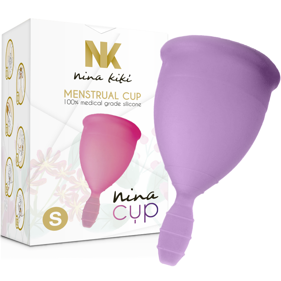Coupe menstruelle violette Nina Taille S