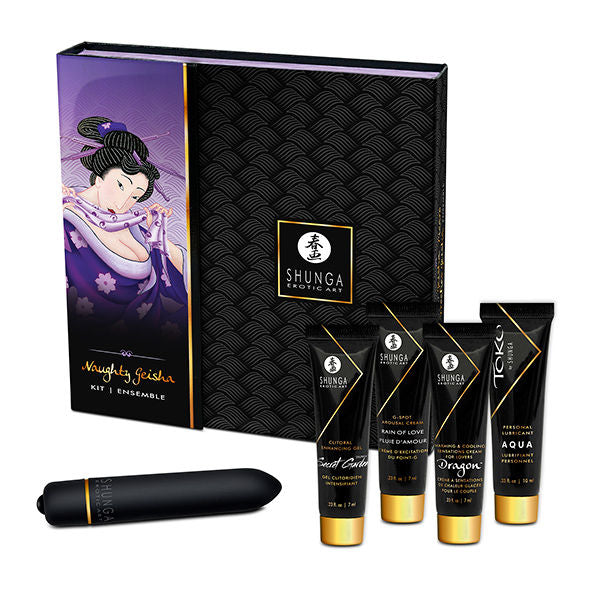 Kit Geisha Coquinée Shunga - Sensations Érotiques