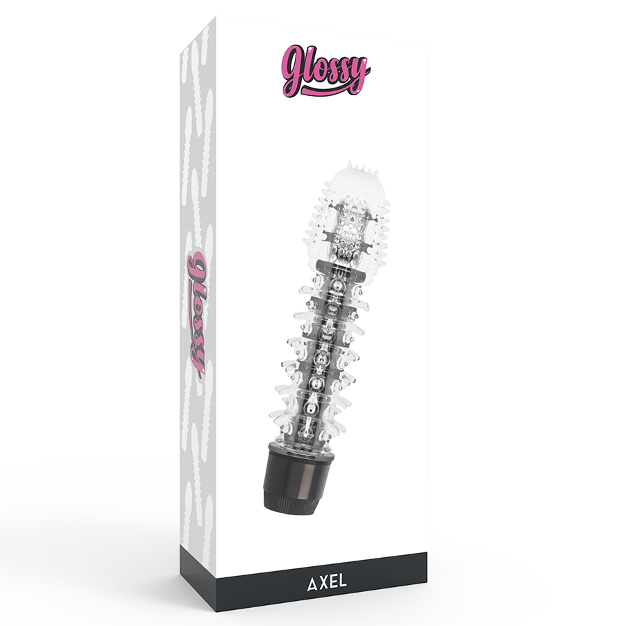 Vibromasseur Axel Noir Glossy
