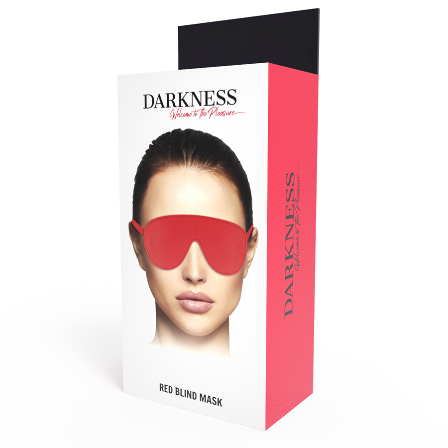 Masque Rouge Darkness - Expérience Sensuelle