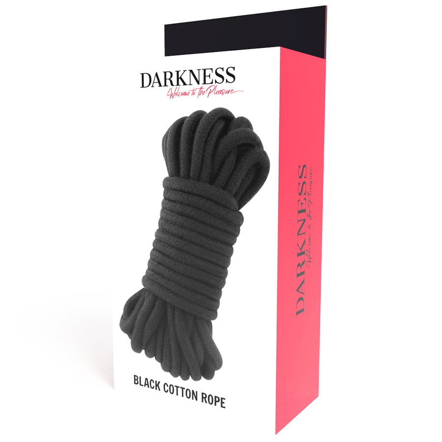 Corde Kinbaku 5 M Noire en Coton