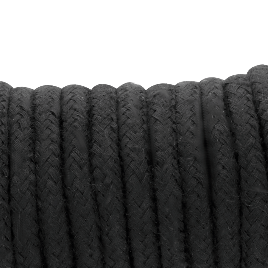 Corde Kinbaku 5 M Noire en Coton
