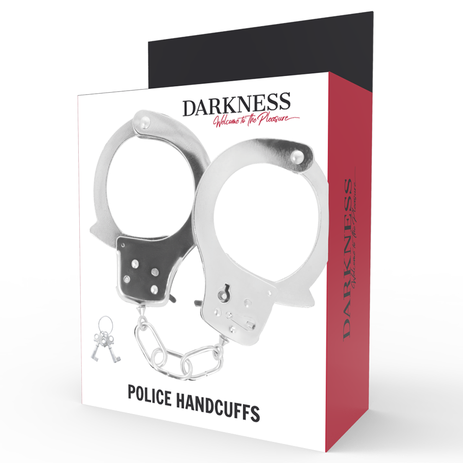Menottes en Métal avec Clés Darkness