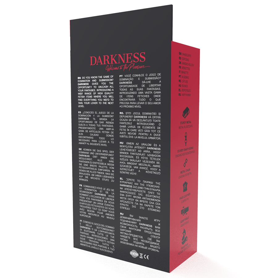 Menottes Poignets et Chevilles Darkness