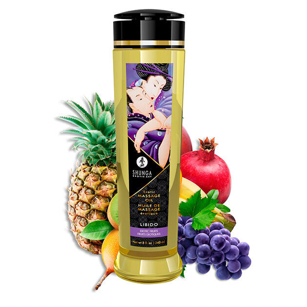 Huile de massage érotique Libido SHUNGA 240 ml