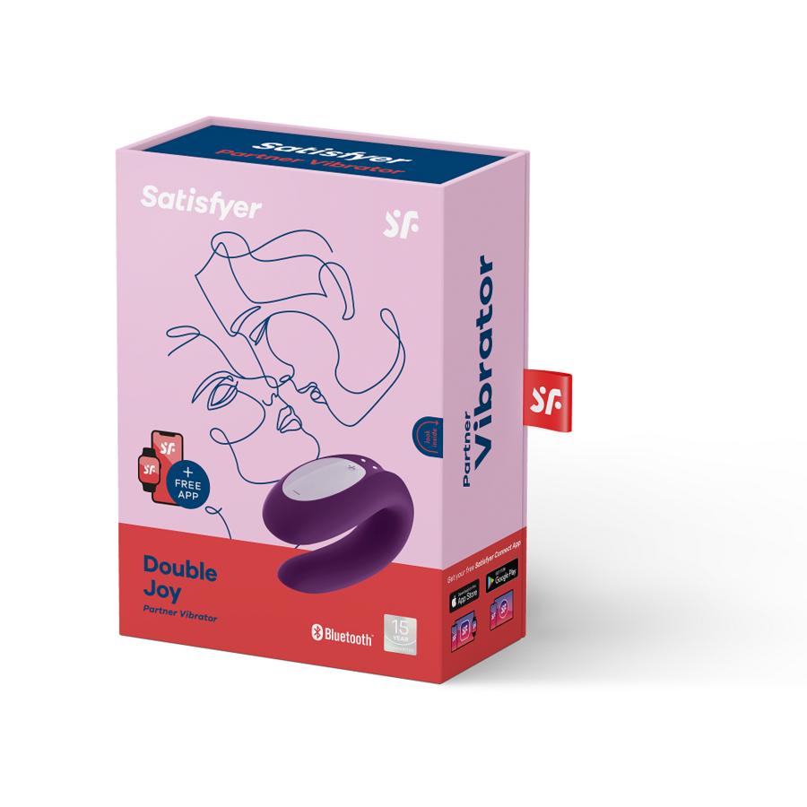 Satisfyer Double Joy - Vibromasseur Connecté pour Couples