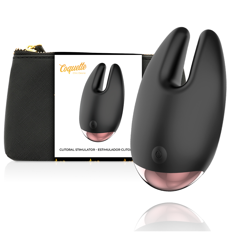 Stimulateur Clitoridien Noir et Or