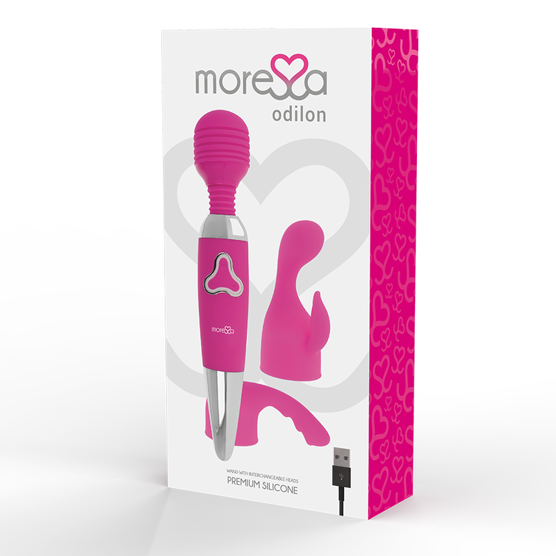 Odilon - Vibromasseur Rechargeable Silicone Premium de Moressa