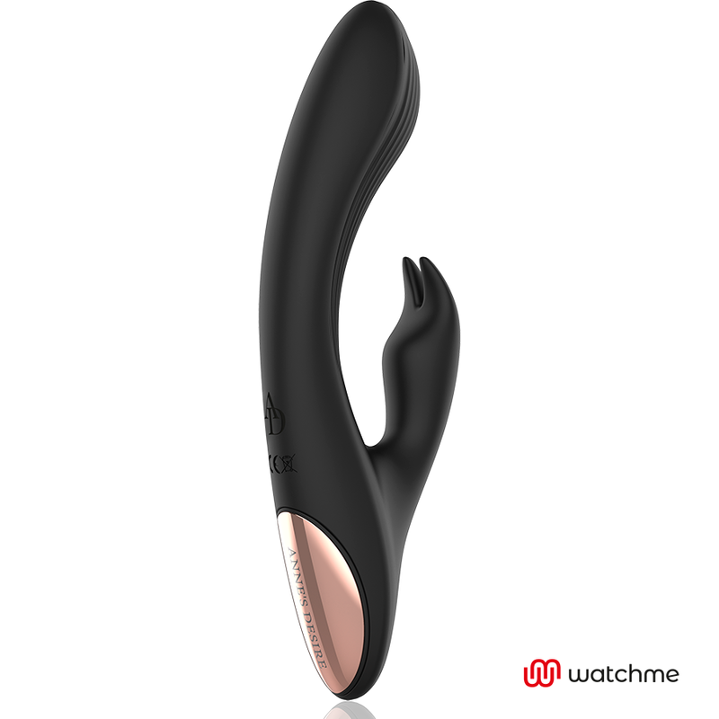 Vibromasseur Rabbit Anne's Desire Watchme Noir - Plaisir Luxe