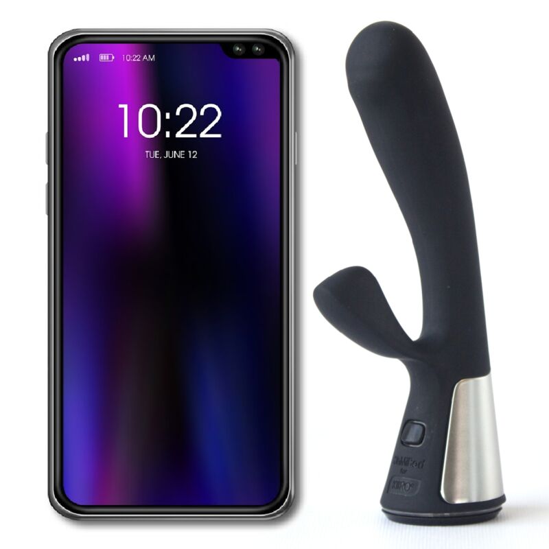 Masseur Fuse Dual Stimulation Kiiroo OhMiBod Noir