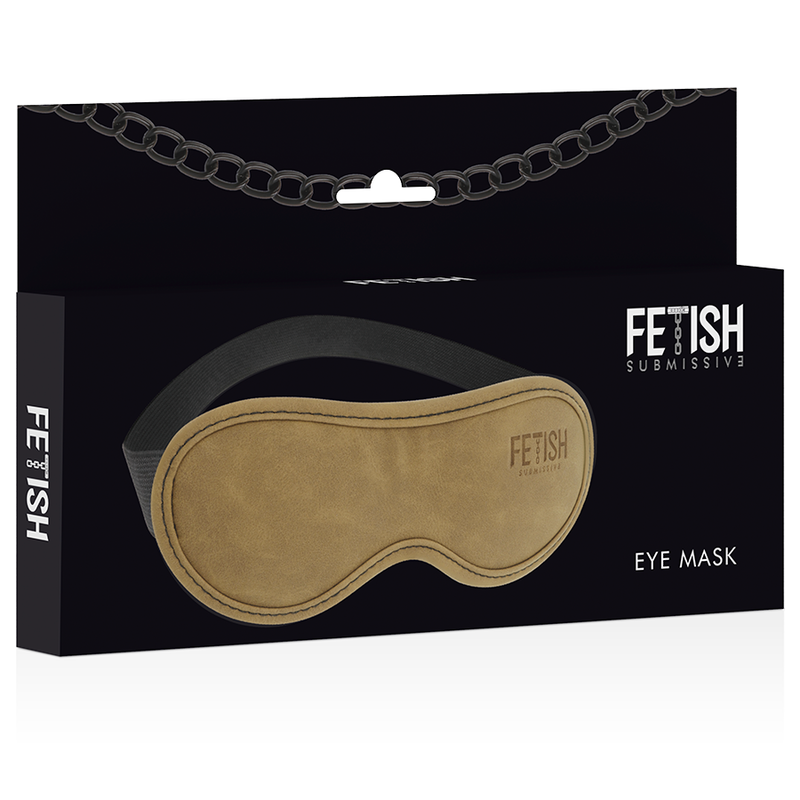 Masque en Cuir Vegan avec Doublure en Néoprène