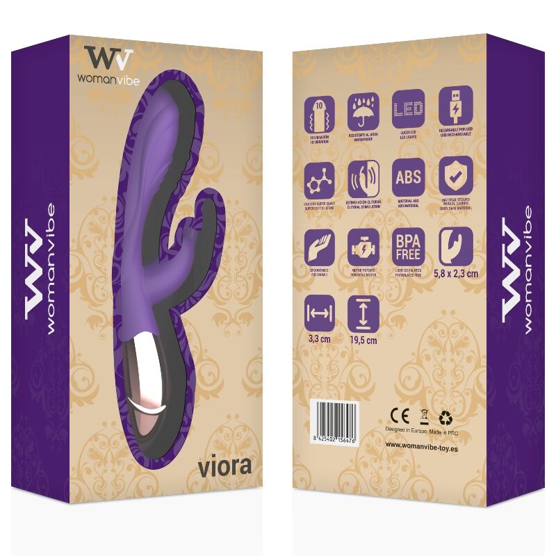 Vibromasseur Viora Rechargeable Womanvibe