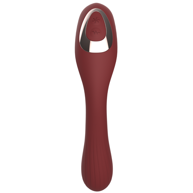 Stimulateur clitoridien et point G DINA bordeaux