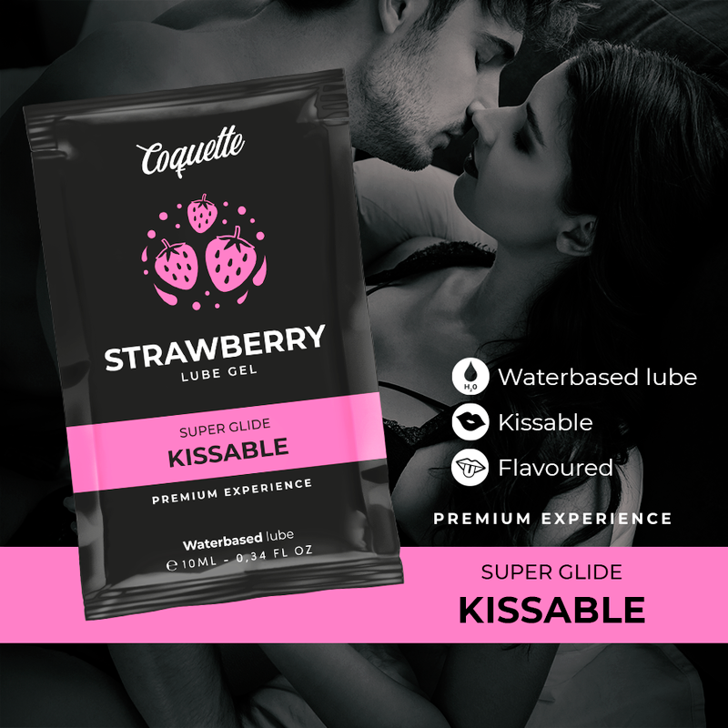 "Lubrifiant Fraise Embrassable Coquette Cosmetics 10 ML
