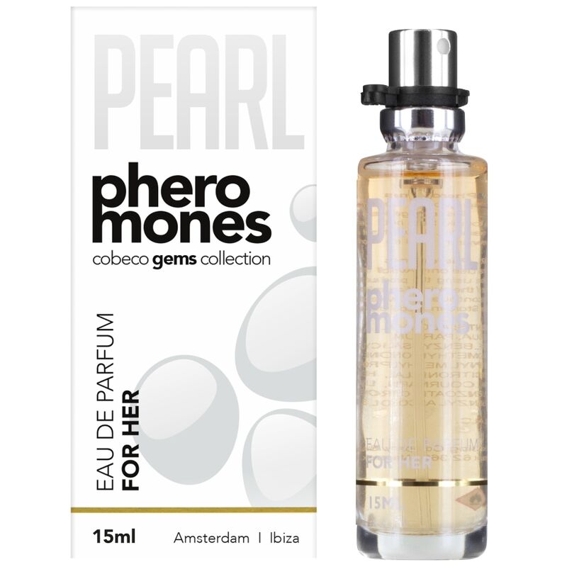 COBECO - Eau de parfum aux phéromones Pearl pour elle 15 ml