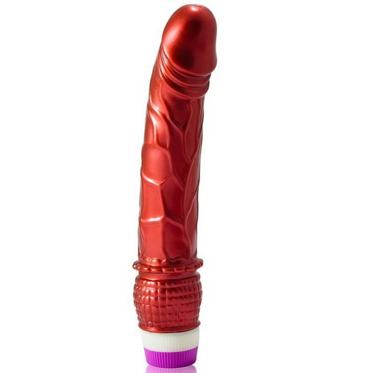 BAILE LINEX RED – Vibromasseur réaliste rouge 23 cm
